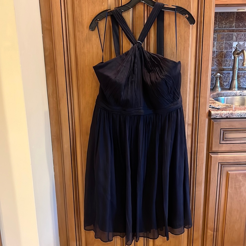 JCrew Navy Sinclair Cocktail Dress
